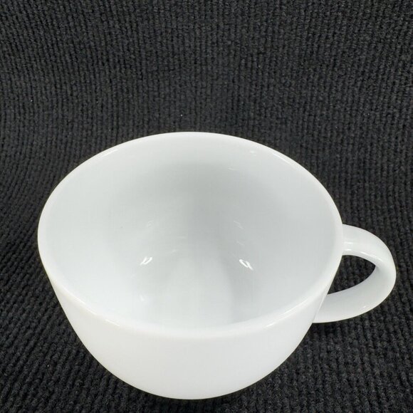 Le Gourmet Chef White Ceramic Large Oversized Coffee Mug Cup Set 2 Mugs Cups - Picture 10 of 13